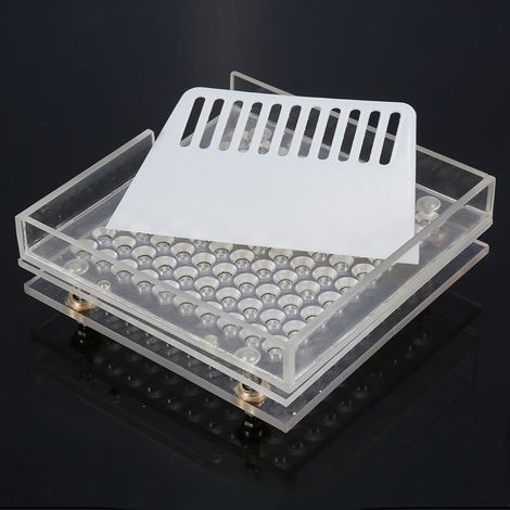 Machine à Capsules Manuel 100 Emplacements - Remplisseuse Poudre Alimentaire Kit Complet avec Poignée (1/5)