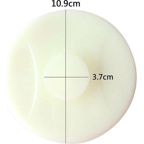3 pcs Bouchon de Vidange[12cm],Bouchon Evier de Cuisine,Bouchons pour Baignoire Silicone,pour Les Cuisines,Salles de Bains et Blanchisseries,pour éviter Les Fuites(Blanche) GROOFOO