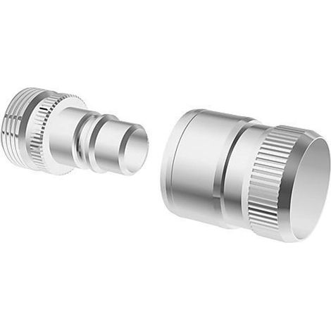 Hansa - Tubo doccia - attacco rapido, cromo 04050200 (1/3)