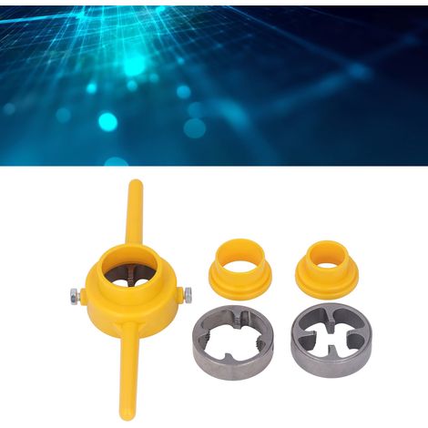 Jeu de 6 tarauds coniques pour tubes PVC, manuel complet. (1/5)