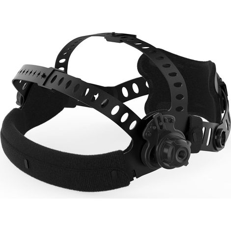 Bandeau de Remplacement pour Casque de Soudage - 1 Pièce - Plastique Renforcé - Système à Cliquet Robuste - Pour Modèles L600A M800H Q800D - Noir (1/2)