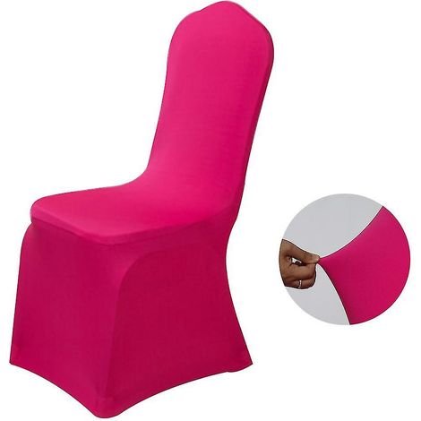 Housse de chaise élastique épaisse pour banquet, conférence, hôtel et célébration (1/5)