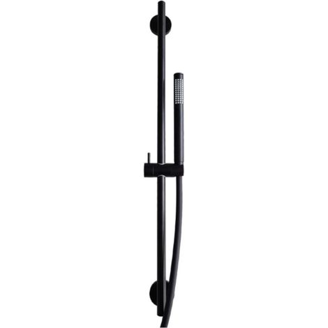Duschstange mit 69 8 cm Achsabstand mattschwarz - Paffoni Life (1/2)