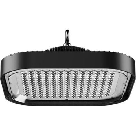 Silamp – Suspension industrielle HighBay UFO 150W IP65 – Blanc froid 6000K – 15000 lumens – Résistante à l'eau et à la poussière (1/2)