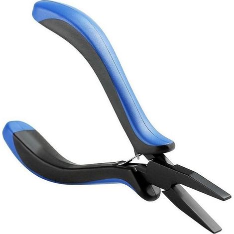 Pince diagonale Couleur bleue - Type coupante - Long bec (1/4)
