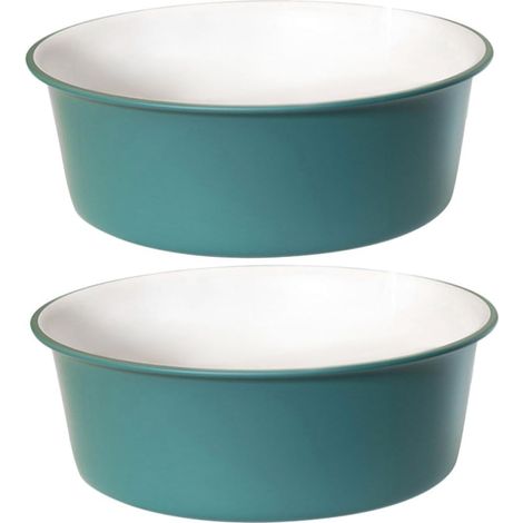 2 pièces Bassin Lavabo Plastique Multifonction pour Nettoyage Visage et Vaisselle Compact et Léger Rangement Pratique Salle de Bain et Cuisine (1/5)