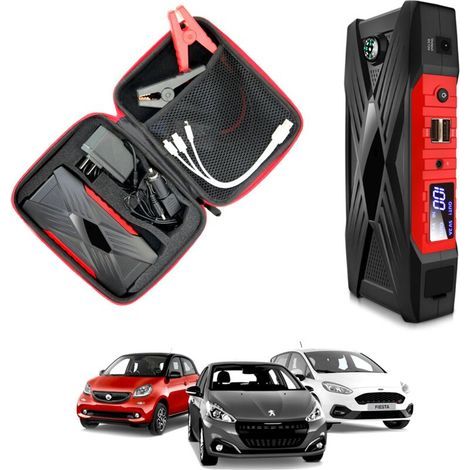 ALOVEZ Arrancador de batería para coche de 10000 mAh + 2 puertos USB (1/4)