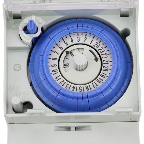 Synchronisez Le Moteur à Impulsion de 24 Heures de la Minuterie Mécanique Analogique - Commutateur Anti-jaming Programmable pour Les Applications Routières et Vies (1/5)