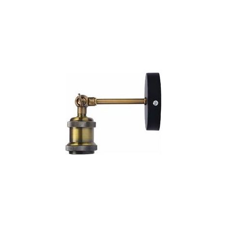 Rétro Lampe Applique Murale Style Industriel Antique Luminaire Réglable Éclairage Vintage Edison Lampe Douille E27 pour pour Maison Bar Restaurants Café Bar Décoration-Fei Yu (1/4)