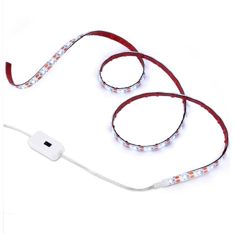 Bande Lumineuse Led 5V - Variation Intensité Capteur Mouvement - Éclairage Intérieur Basse Tension - 1 Mètre (1/5)
