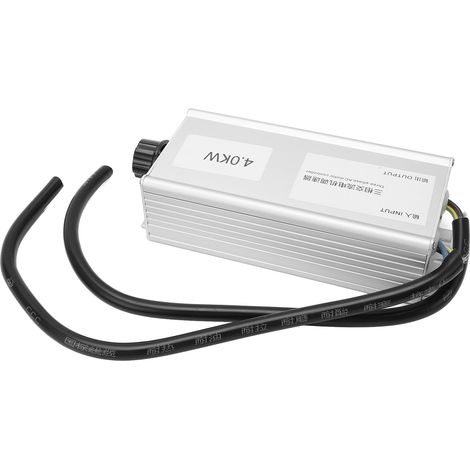 Contrôleur de moteur à courant alternatif triphasé pour ventilateur haute puissance, variateur de vitesse à vitesse variable, 380 V, 4 kW (1/5)