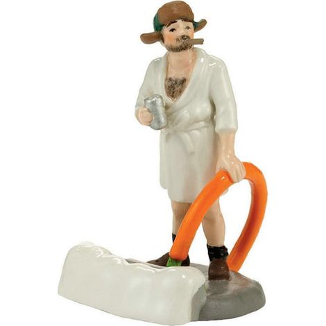 Weihnachtspuppenfigur, niedliches Aussehen, kunstvoll gefertigt aus Kunstharz, wertet das Ambiente auf, Weihnachtspuppenstatue als Dekoration