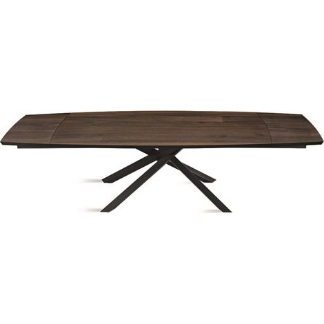 Tavolo allungabile FLOYD 250 cm con piano in Rovere Termico (1/5)