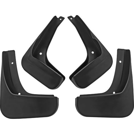 Convient aux modèles Volkswagen POLO 2014-2018, bavettes de protection en caoutchouc souple pour pneus de voiture.