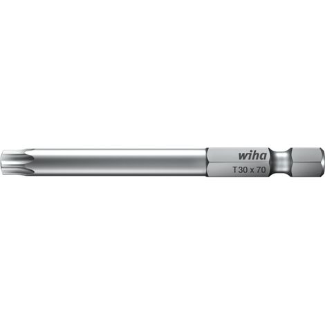 Embout de vissage torx - Empreinte : T25 - Longueur : 70 - WIHA