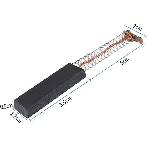 Balais de charbon pour machine à laver 154740, balais de charbon pour moteur de lave-linge adaptés aux machines à laver Bosch et Siemens, paquet de 16. (1/5)