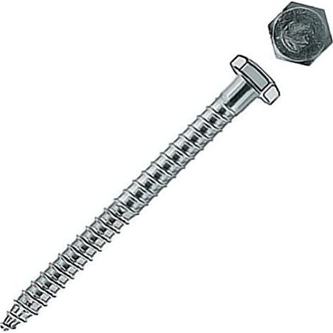 Fischer 200x vite di sicurezza 7X67 testa esagonale - 80404