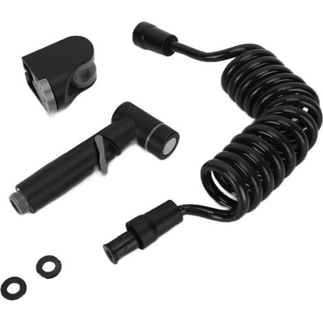 Kit de douchette bidet portable G1/2 avec support de tuyau pour couches de bébé et accessoires de salle de bain autonettoyants (1/5)