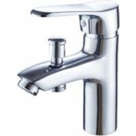 Unterputz-Duscharmatur mit einem Loch – Metalllegierung – Temperaturbegrenzer – Automatische 2-Wege-Schaltung – Einfache Installation (1/4)