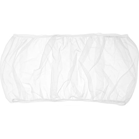 1 Filet de protection, extensible et réglable, maille nylon, anti-graines, pour cage à perroquets (1/5)