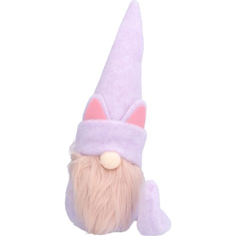 Gesichtslose Zwergenpuppe aus Flanell, Halloween-Ornament, Dekoration, Halloween-Requisite für drinnen und draußen, Rot (1/5)