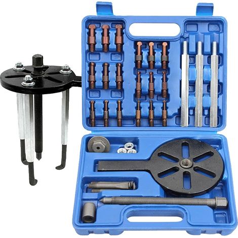 Juego de extractores de rodamientos 21 en 1, diseño duradero, herramienta de fácil extracción. (1/2)