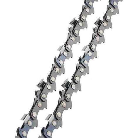 Catena per motosega 2 x MS170 Catena per motosega 35 cm 3/8"LP 50 maglie motrici 1,1 mm, basso contraccolpo compatibile con accessorio per motosega Stihl 3610 000 0050 (1/5)