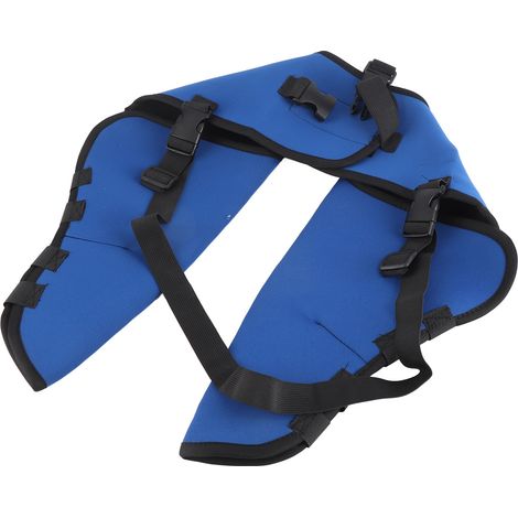 Hundebeinschienen, Hintergelenksverbände, Schutz vor Verletzungen/Verstauchungen/postoperativer Genesung/Arthritis HJ27 Blau L (1/5)