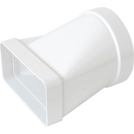 GIUNTO ORIZZONTALE 100/120X60MM BIANCO PER CANALIZZATA