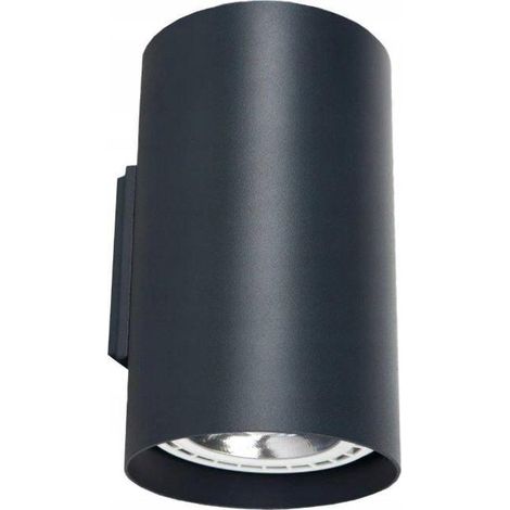 Applique murale Nowodvorski Tube graphite alu 2xGU10