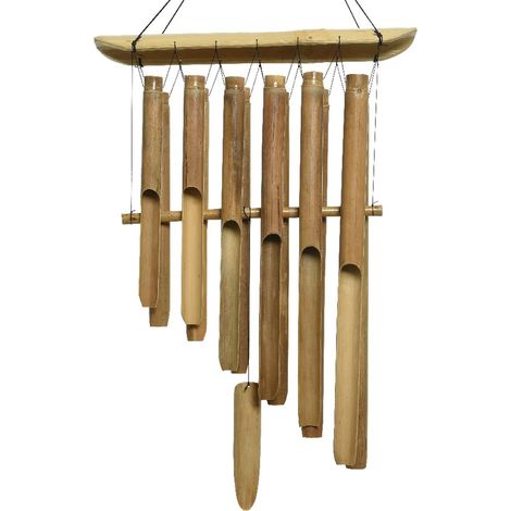 Kaemingk Windspiel Bambus Natur indoor & outdoor 95 x 45 cm (1/2)