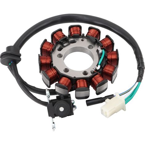 Authentic replacement parts for the electromagnetic stator ignition coil, compatible with Honda XR150L off-road motorcycles from model years 2015-2019.--DTEKGAZ