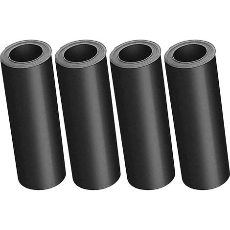 4 Pièces Grille Magnétique Anti-retour Noir de Ventilation en Caoutchouc Magnétique et Entretien Facile, Accessoire Cheminée Minimaliste pour Cheminée pour Usage Intérieur (1/5)