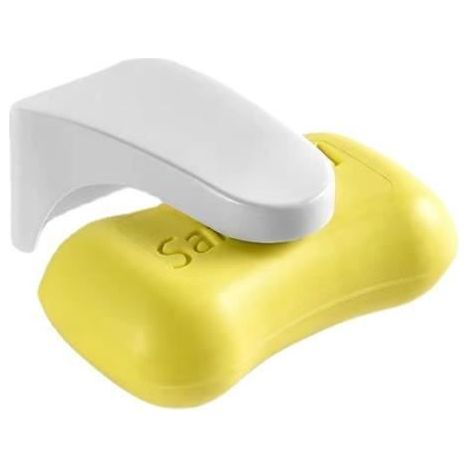 Porte-Savon Magnétique, Porte-Savon à Ventouse - Fixation Solide, Porte-Savon de Douche sans Perçage, Porte-Savon Aimanté en Acier (1/4)
