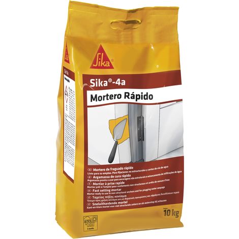 Sika-4a Mortero Rapido 10 KG Bolsa SIKA