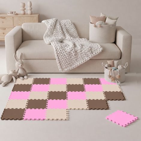 27 Tapis de Sol épais pour Bébé Enfant - 30x30 Dalles Puzzle Carré en Mousse EVA (1/5)