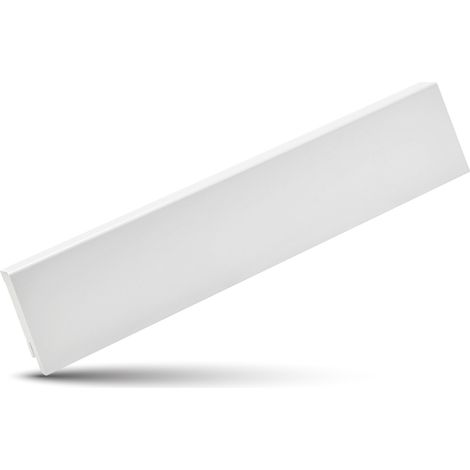 KGM Kunststoff Sockelleiste- weiß- 16x58x2400mm- 1 Stück