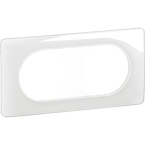 Placca di finitura Céliane 4 a 5 moduli - Bianco Smaltato - LEGRAND - CP0008 (1/3)
