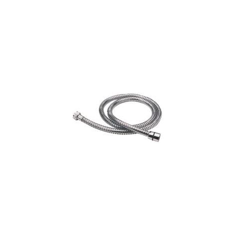Flexible double agrafage métal chromé à écrou conique- 1.20m