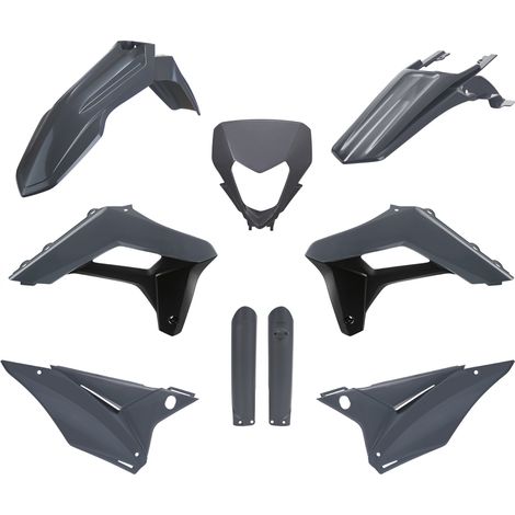 Kit Plastiche Polisport Sherco Se Sef 24 Grigio Durevole
