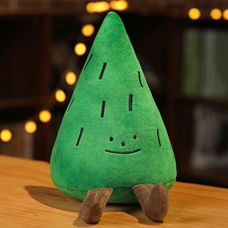 28cm Peluche Mignon Arbre en Bambou et Pin Jouet Doux pour Enfants Cadeau Fille (1/5)