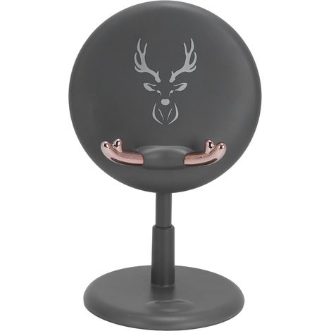 Support de Téléphone Pliable Mignon pour Bureau et Diffusion en Direct Gris (1/5)