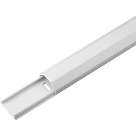 Canalina passacavi Goobay 33mm 1,1m bianca [90727] (1/2)
