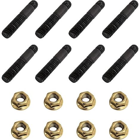 Exhaust Manifold Nuts M8x40 M8x1.25 SW13 with Flange (1/5)