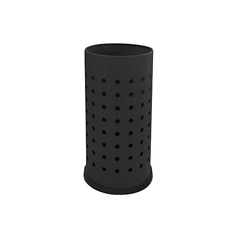 Papelera  capacidad 20 l  H x Ø 500 x 250 mm  en negro