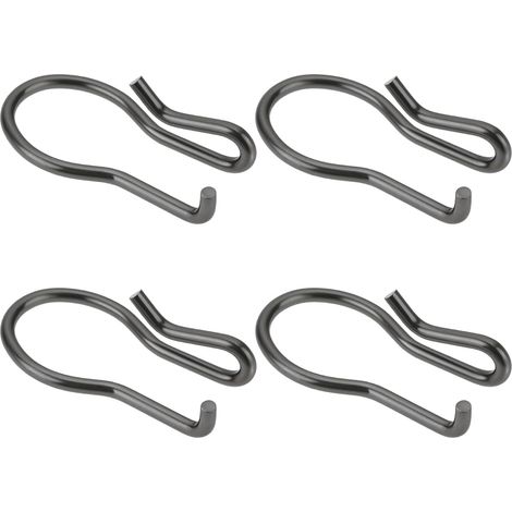 Lot de 4 Actionneur de soupape de Commande de volet d'échappement électronique Pince à Ressort Fixe 18307620323 Compatible avec BMW série 2/3 X5 X6 I8 (1/5)