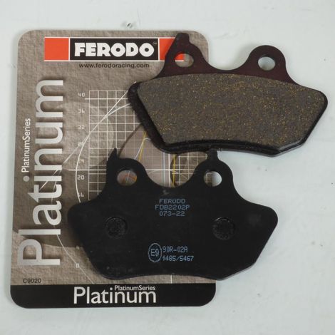 Plaquette de frein Ferodo pour Moto Harley Davidson 1584 FLSTF (1/2)