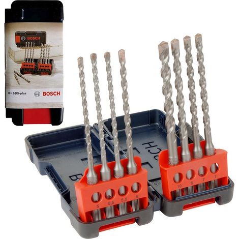 Bosch 2607019904 SDS+ Drill Bit Set 8 Pieces (1/5)