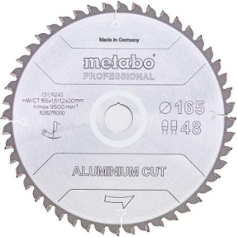 Metabo Aluminium Cut Professional hoja sierra 160 mm plata