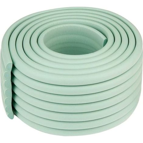 Protège-coins de meubles, 2 mètres, barrière de sécurité bébé, pare-chocs DIY pour enfants, protection de meubles (Vert Clair)